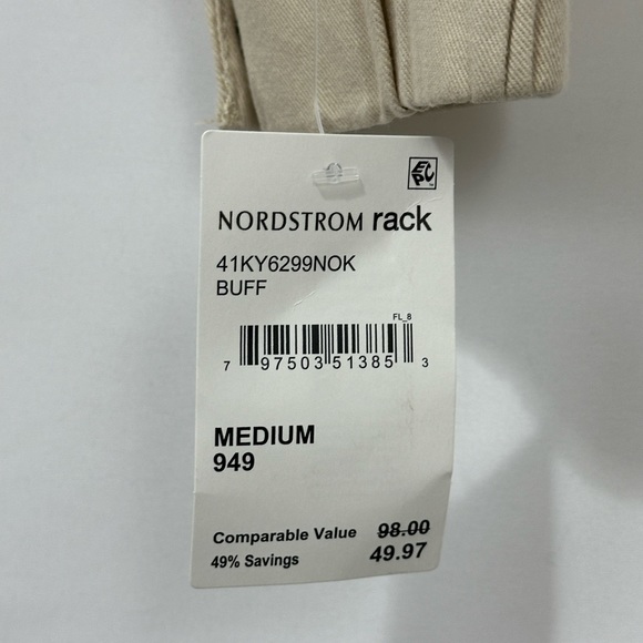 BLANKNYC Bomber/Military Style Jacket in Buff/Cream Color (Medium) - Picture 11 of 11